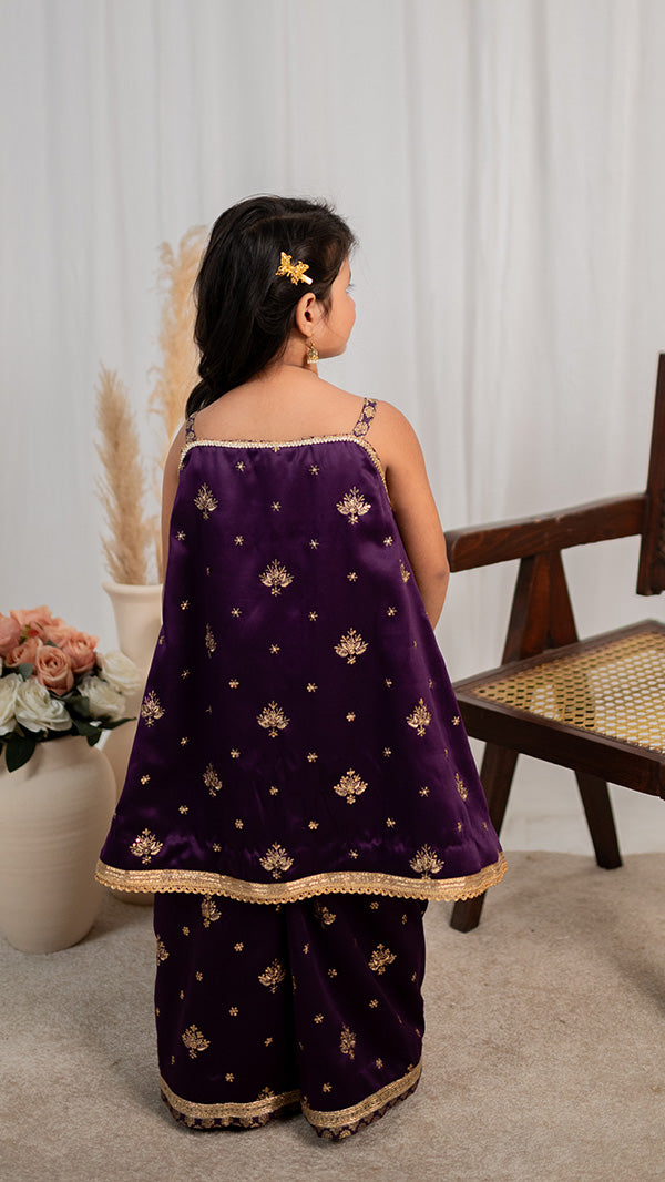 Twinkle Plum (2pc-Stitched)