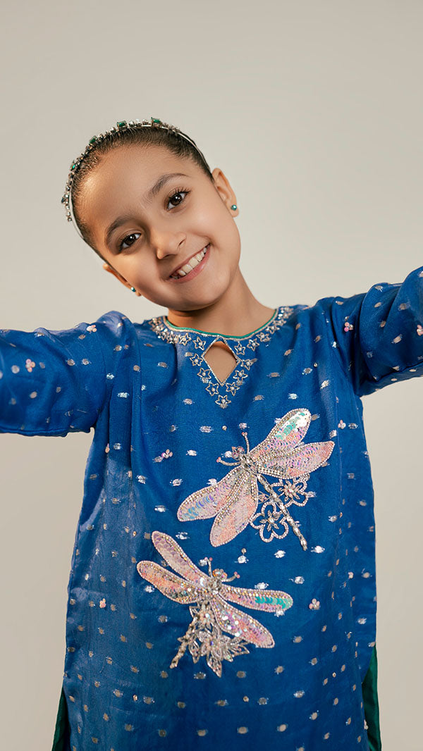 Dragonfly Dazzle (2pc-Stitched)