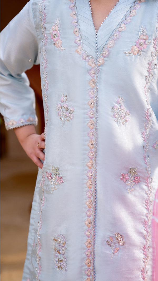 Meena (3 pc-Stitched)