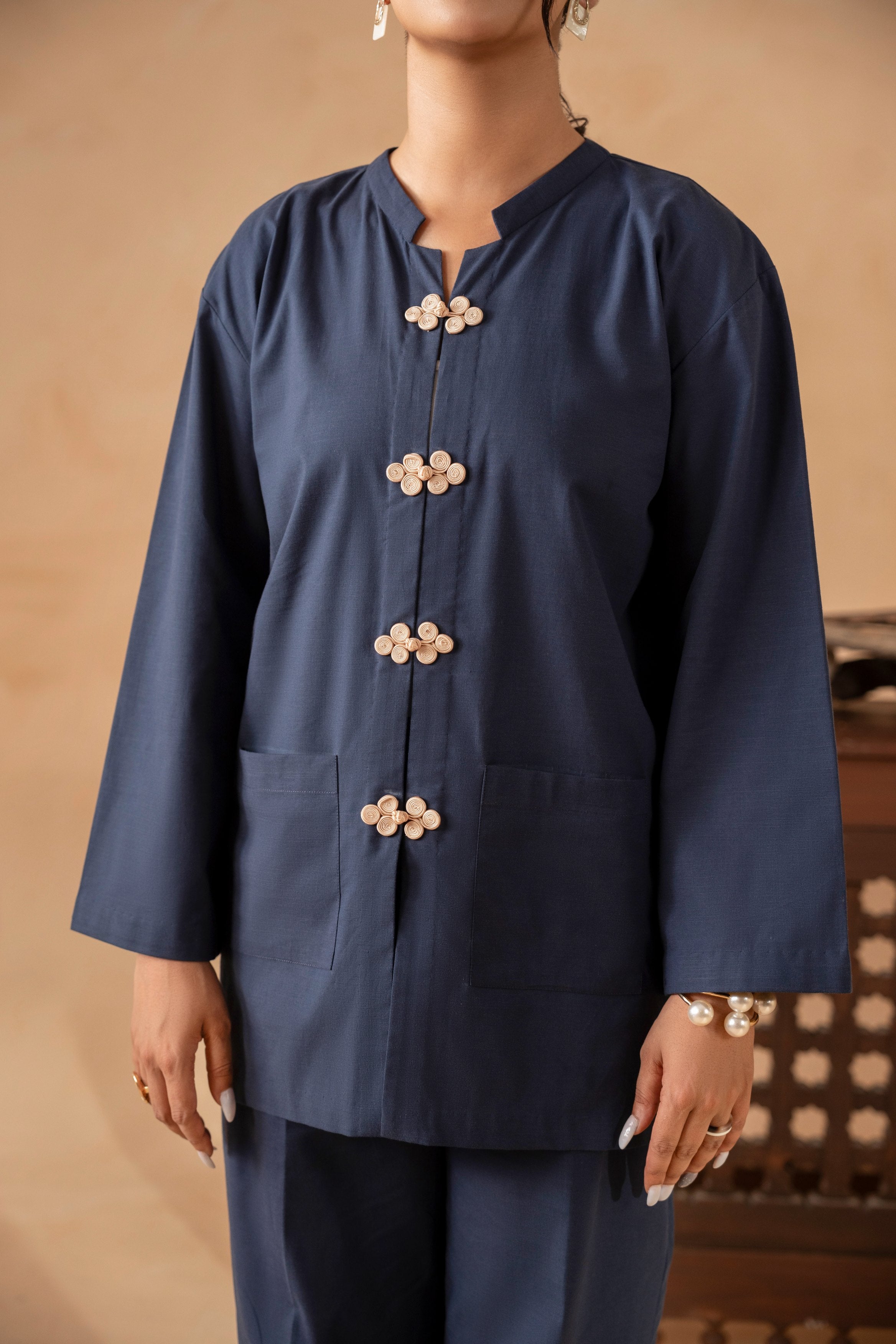 Navy Muse (2 Pc)