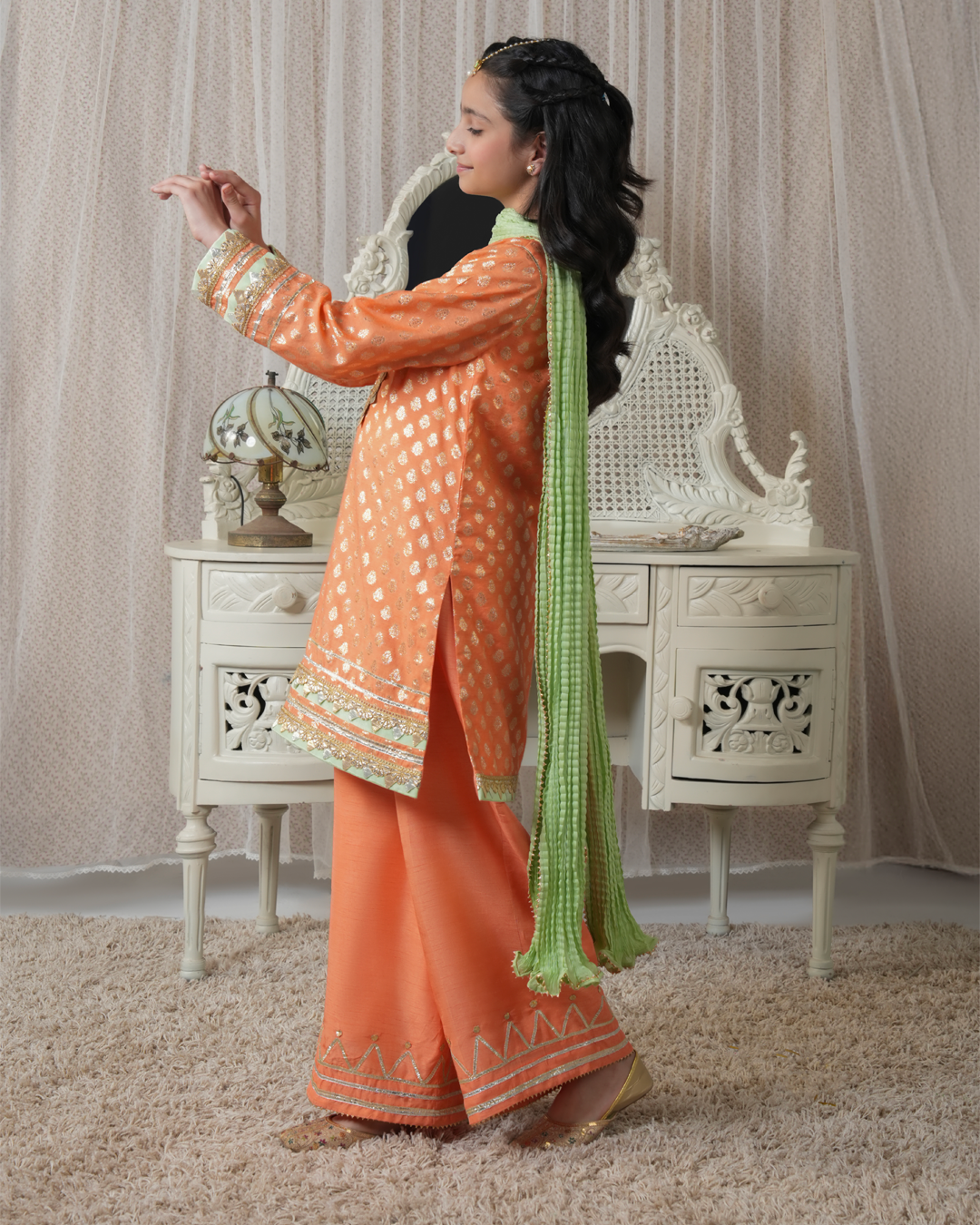 Peach Serenity (3 Pc)