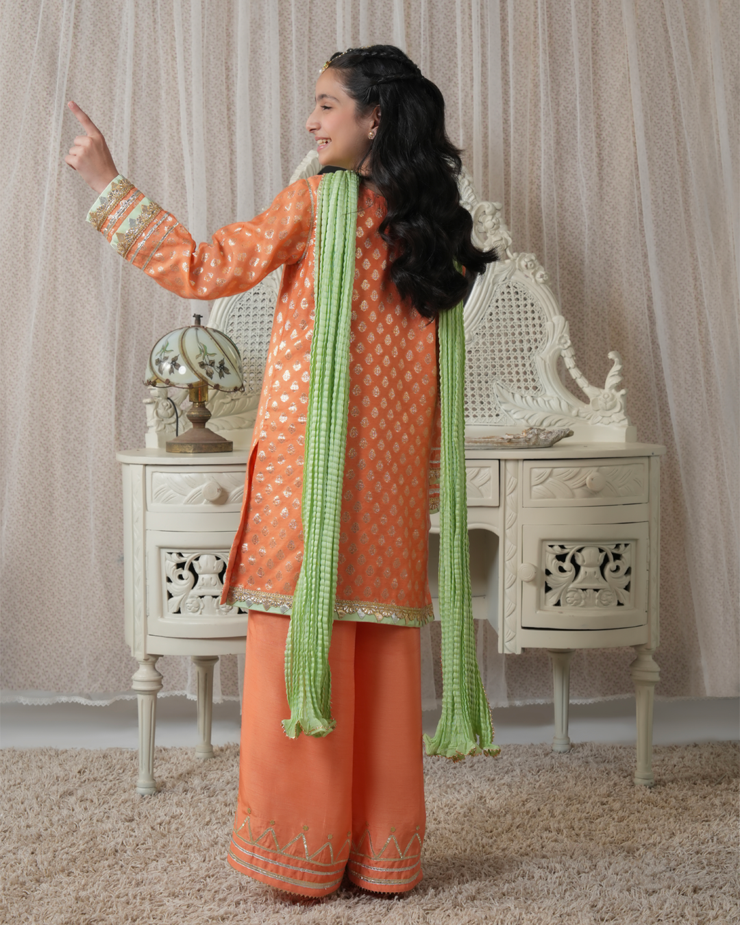 Peach Serenity (3 Pc)