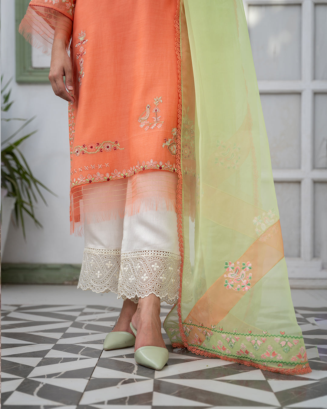 Amber Dream (2 pc-Stitched)