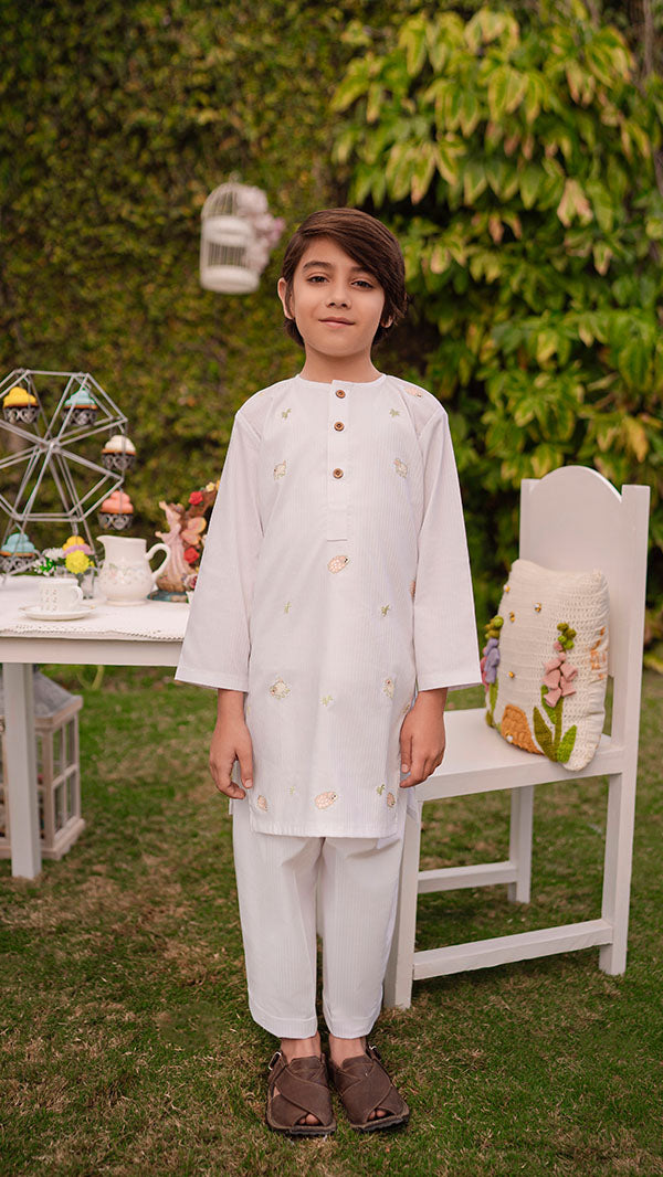 Sheep Kurta (2pc-Stitched)