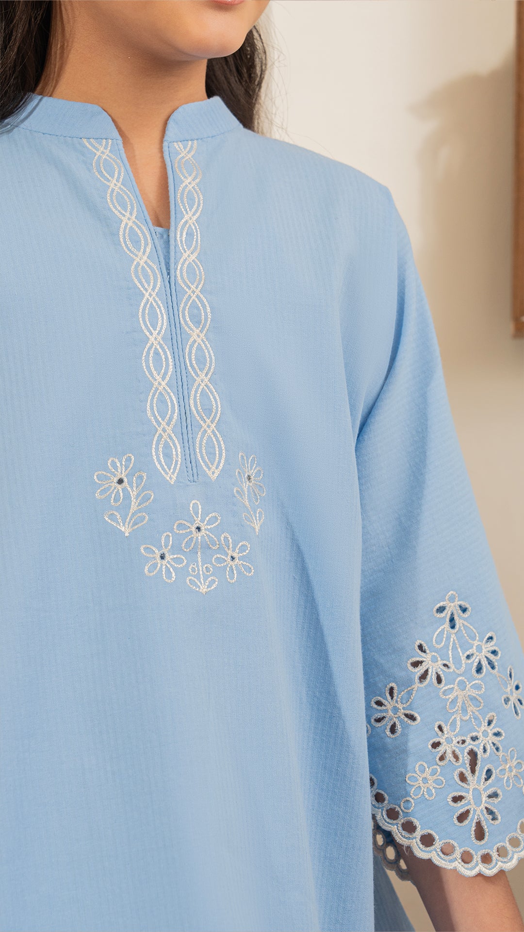 Blue Haze - Mini (2 Pc-Stitched)