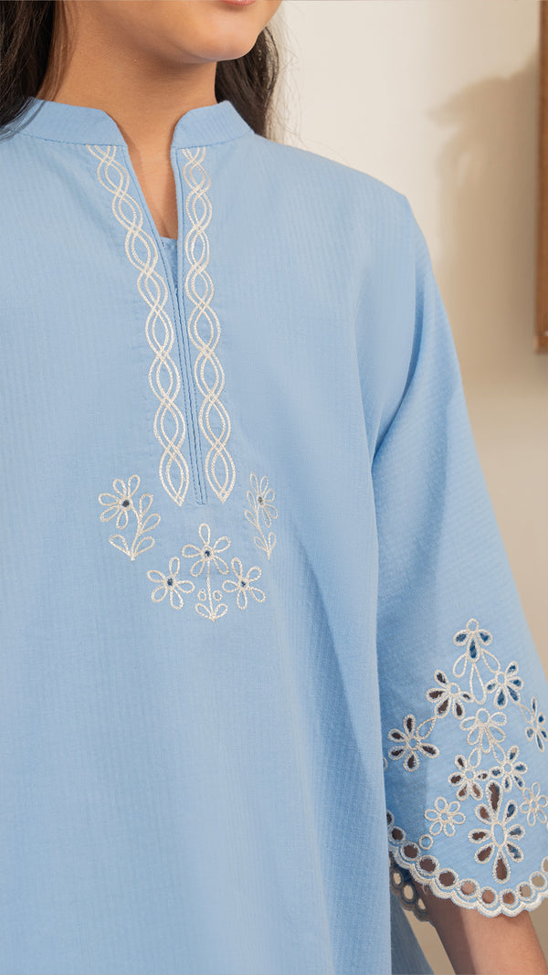 Blue Haze - Mini (2 Pc-Stitched)