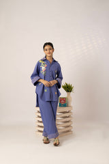Tutti Fruity Purple (2pc-Stitched)