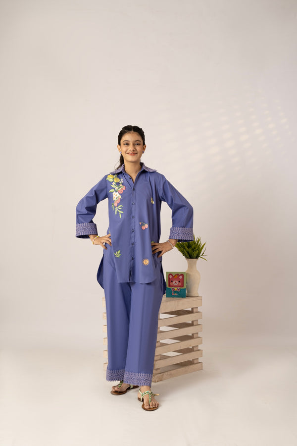 Tutti Fruity Purple (2pc-Stitched)