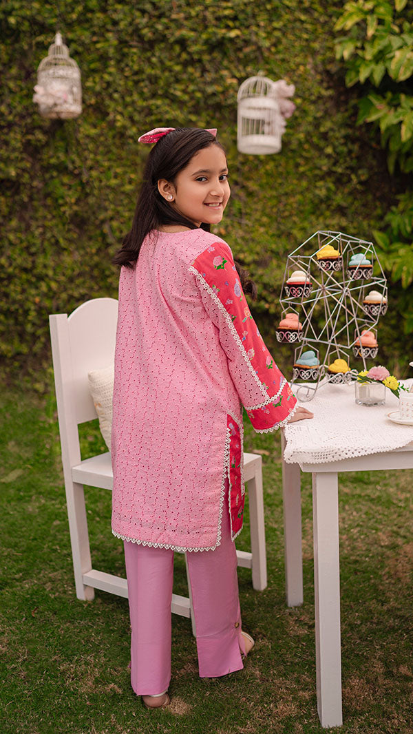 Strawberry Splash (2pc-Stitched)