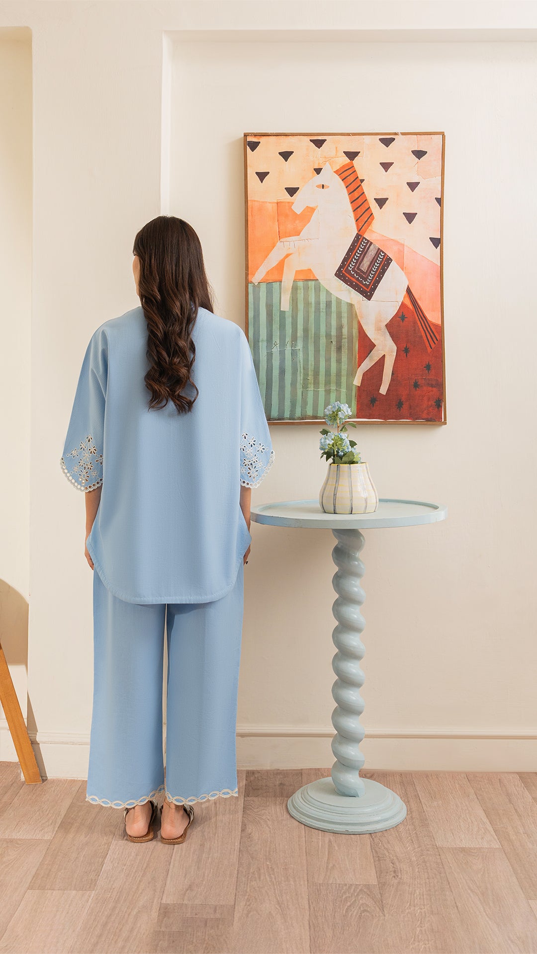 Blue Haze (2 pc-Stitched)