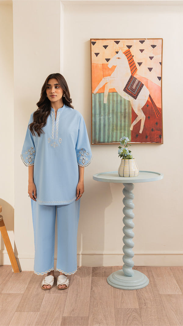 Blue Haze (2 pc-Stitched)