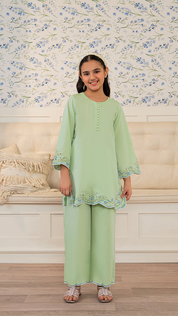 Pearl Leaf - Mini (2pc- stitched)