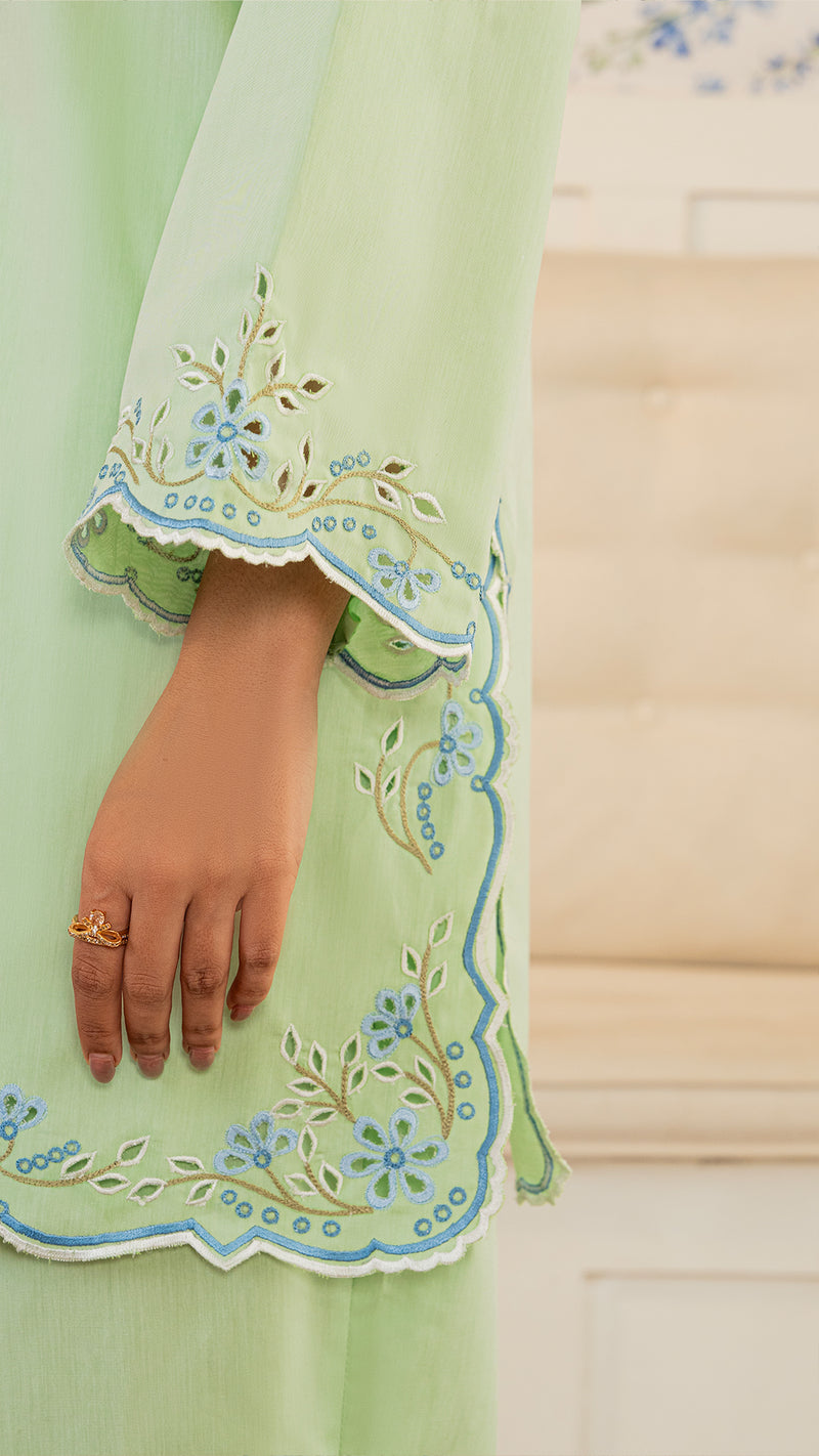 Pearl Leaf (2pc- stitched)