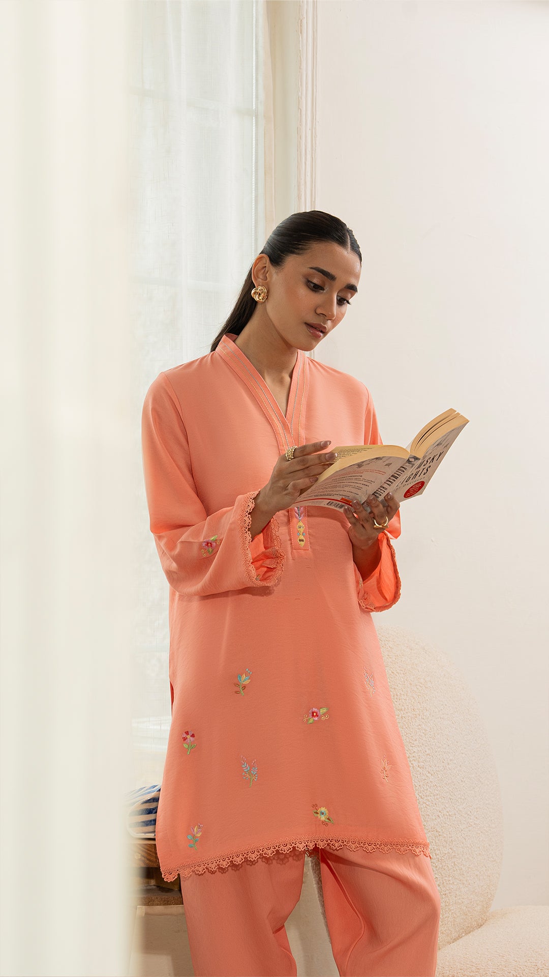Blush Petal (2 pc-Stitched)