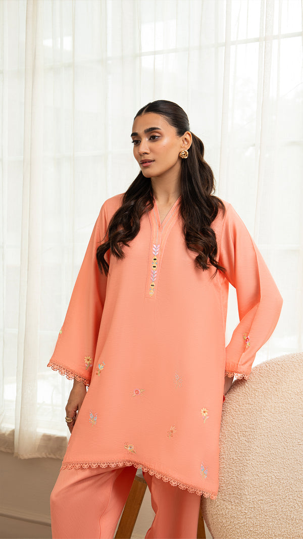 Blush Petal (2 pc-Stitched)