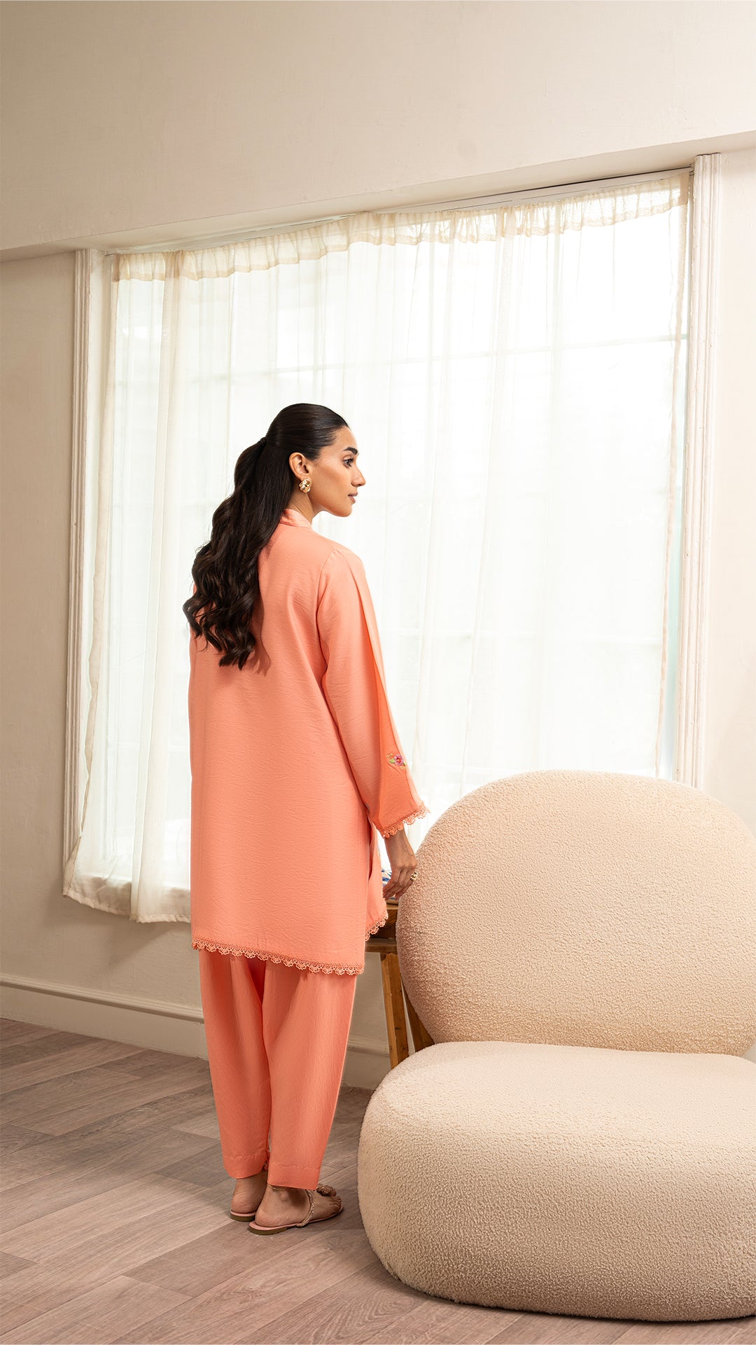 Blush Petal (2 pc-Stitched)