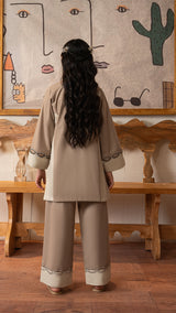 Khaki Tales - Mini (2pc- stitched)