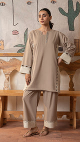 Khaki Tales (2pc- stitched)