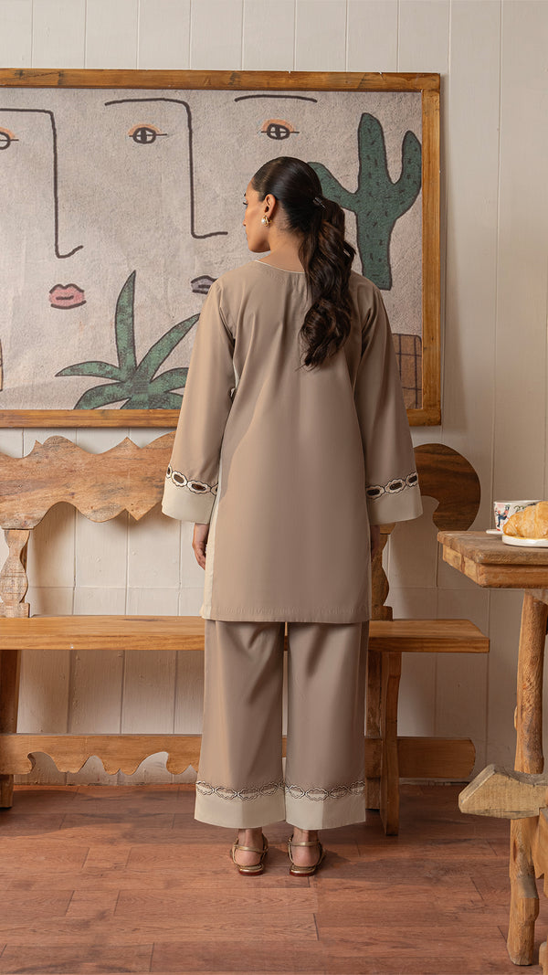 Khaki Tales (2pc- stitched)