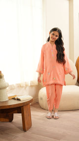 Blush Petal – Mini (2pc-Stitched)