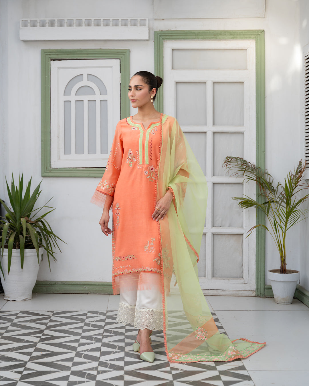 Amber Dream (2 pc-Stitched)