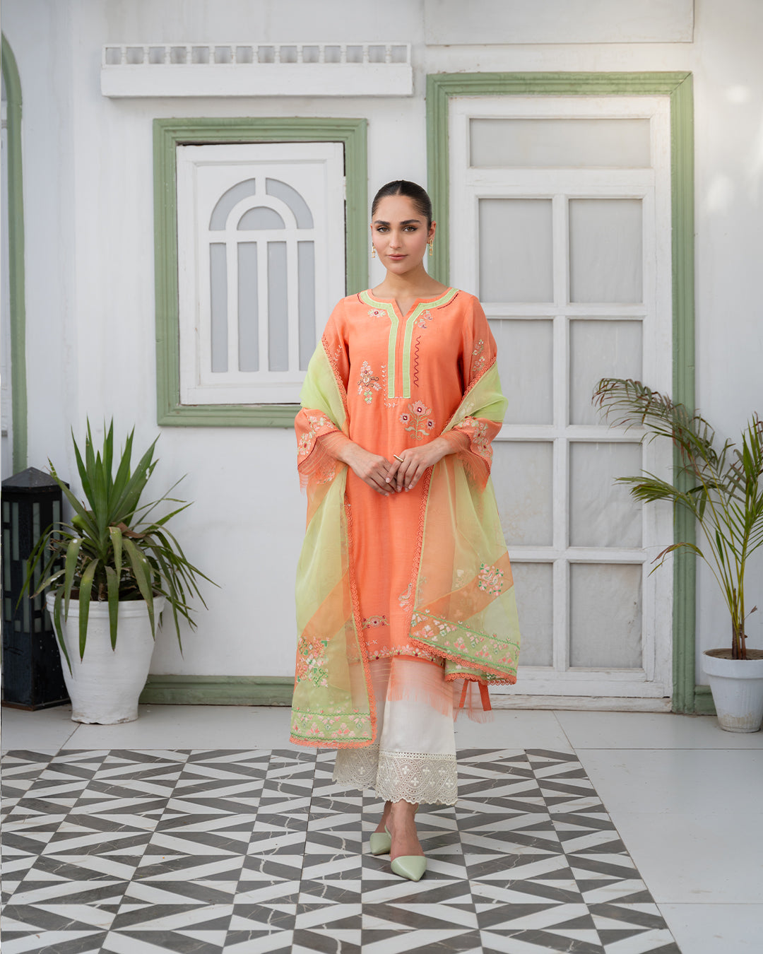Amber Dream (2 pc-Stitched)