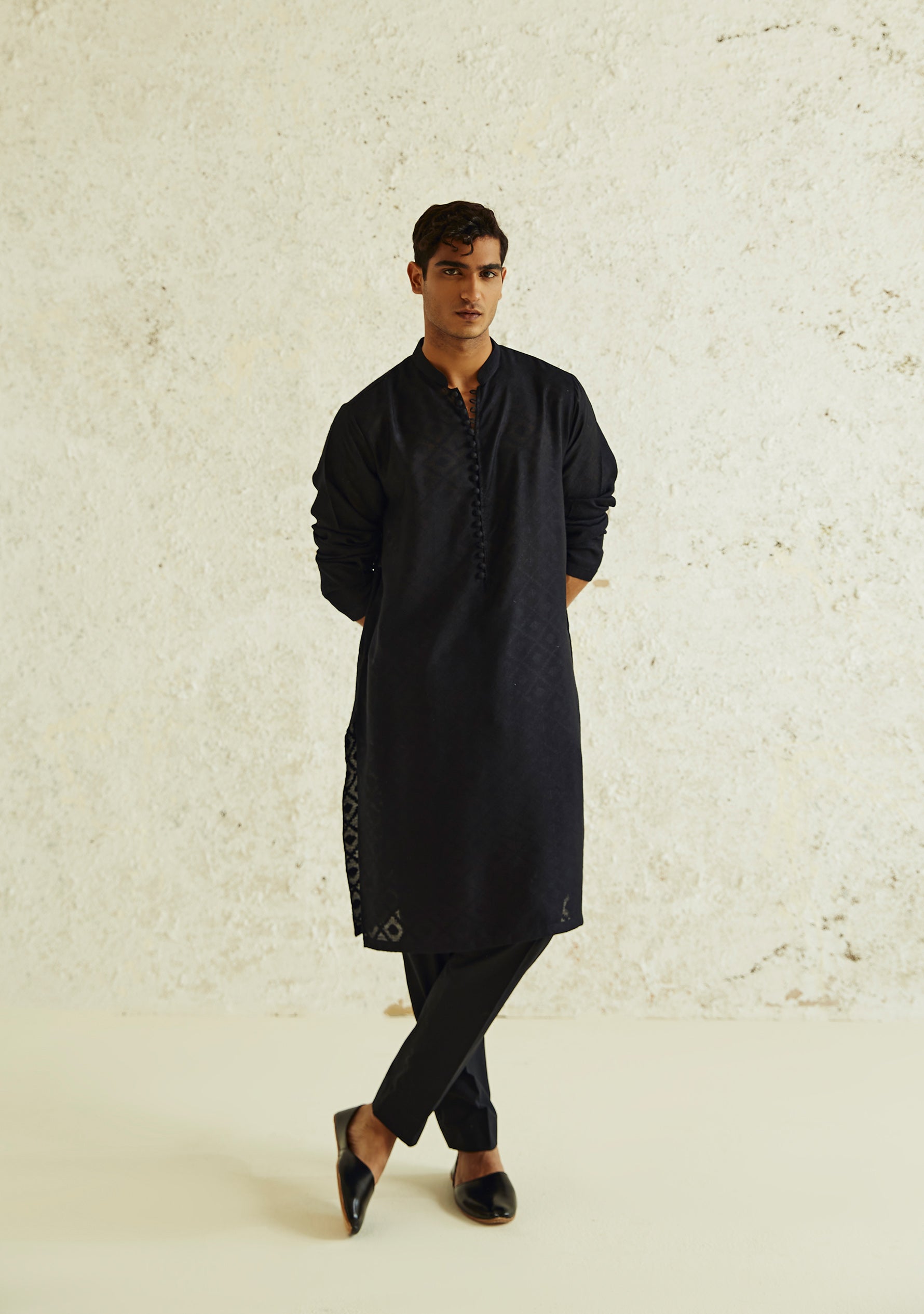 Aryan Black Suit