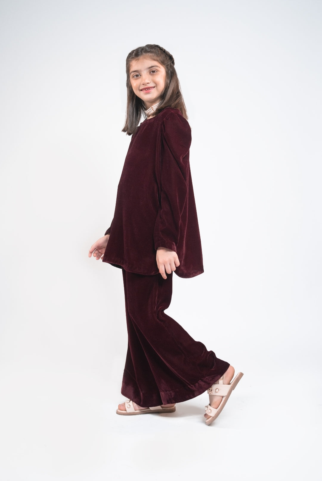 Burgundy set