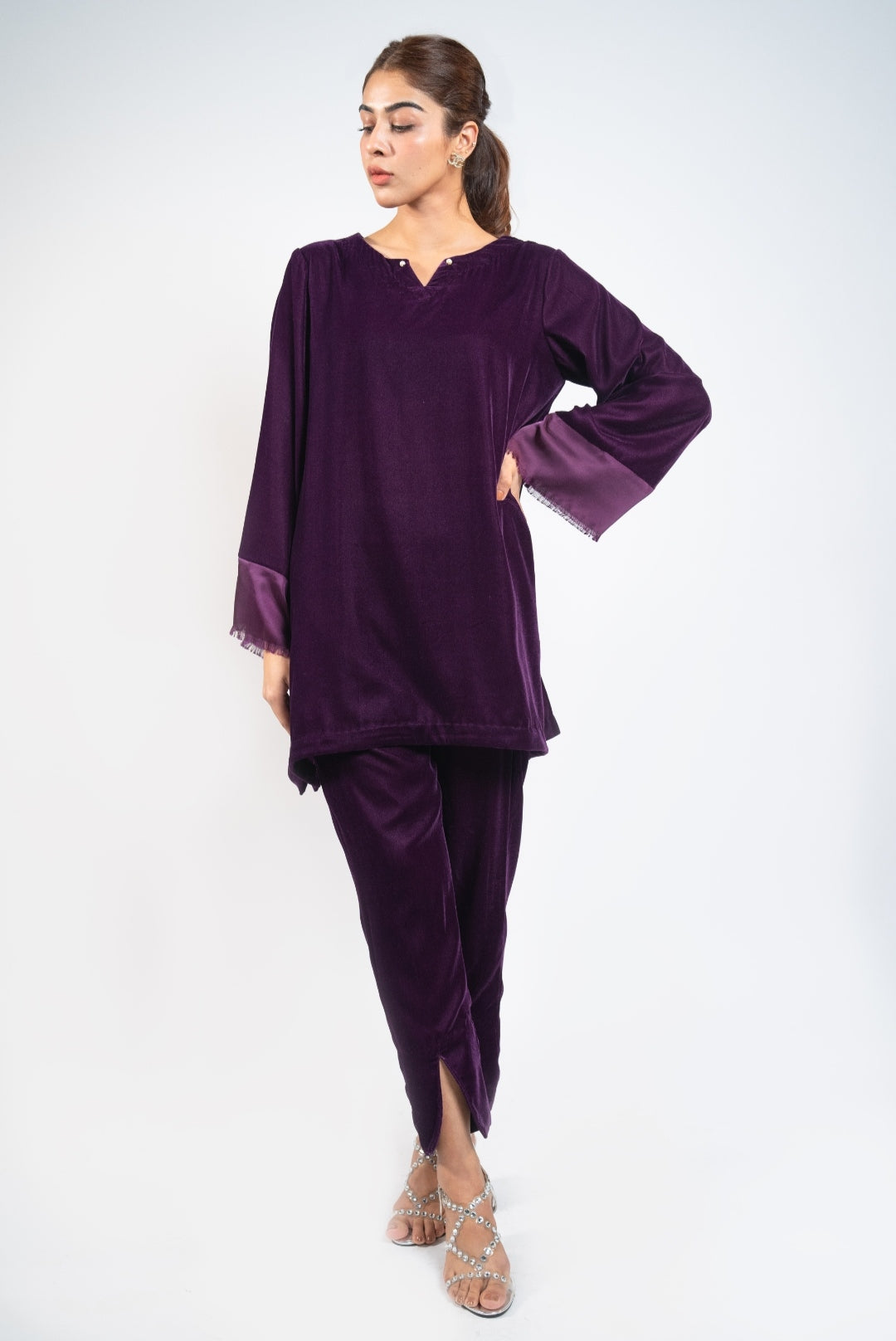 Purple ombré set