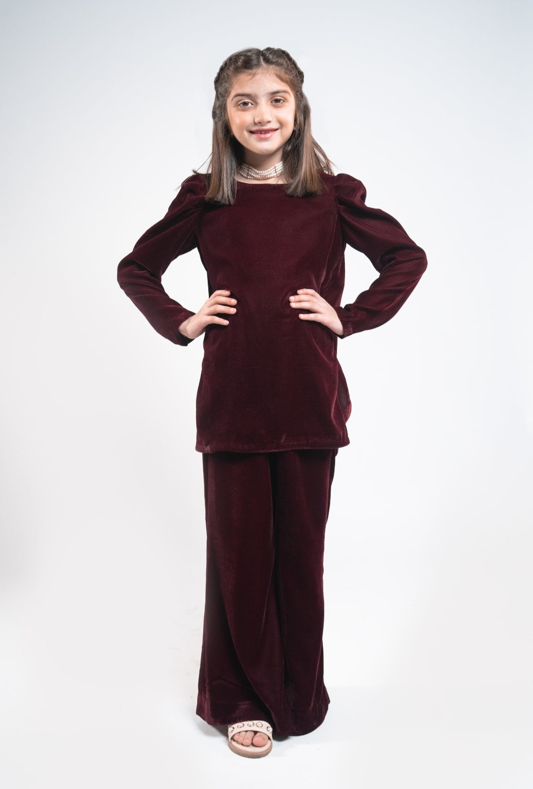 Burgundy set